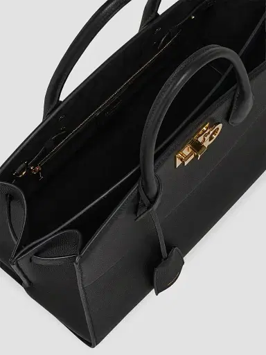 Ferragamo Women's New Studio Soft Large Leather Top Handle Bag | Thumbnail 6 Ferragamo Women's New Studio Soft Large Leather Top Handle Bag | Thumbnail 6