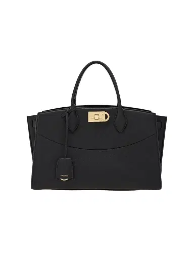 Ferragamo Women's New Studio Soft Large Leather Top Handle Bag | Thumbnail 1 Ferragamo Women's New Studio Soft Large Leather Top Handle Bag | Thumbnail 1