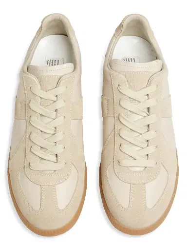 Maison Margiela Women's Replica Low-Top Sneakers - Dirty White | Thumbnail 4 Maison Margiela Women's Replica Low-Top Sneakers - Dirty White | Thumbnail 4