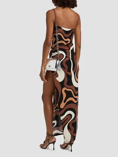 Generation Love Women's Hailey Geometric-Print Jersey Maxi Dress - Wavy Geo Brown - Size XL | Thumbnail 5 Generation Love Women's Hailey Geometric-Print Jersey Maxi Dress - Wavy Geo Brown - Size XL | Thumbnail 5