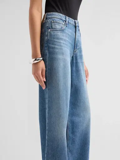 rag & bone Women's Flexi Andi Cotton-Blend Wide-Leg Jeans - Toni | Thumbnail 5 rag & bone Women's Flexi Andi Cotton-Blend Wide-Leg Jeans - Toni | Thumbnail 5