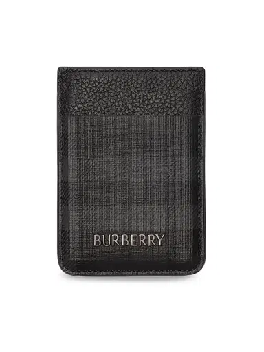 Burberry Men's City Check Magnetic Card Case | Thumbnail 1 Burberry Men's City Check Magnetic Card Case | Thumbnail 1