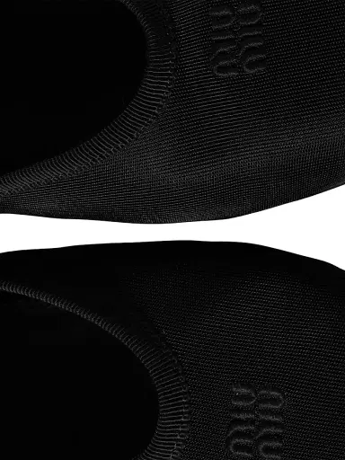 Miu Miu Women's Mesh Fabric Ballerinas | Thumbnail 3 Miu Miu Women's Mesh Fabric Ballerinas | Thumbnail 3