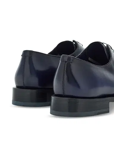 Ferragamo Men's Leather Oxford Shoes | Thumbnail 4 Ferragamo Men's Leather Oxford Shoes | Thumbnail 4