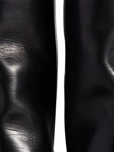 Miu Miu Women's Leather Boots - Black | Thumbnail 3 Miu Miu Women's Leather Boots - Black | Thumbnail 3