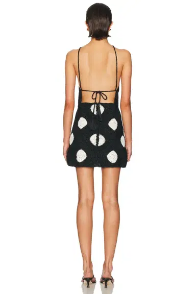SIMONMILLER Kit Crochet Mini Dress | Thumbnail 3 SIMONMILLER Kit Crochet Mini Dress | Thumbnail 3