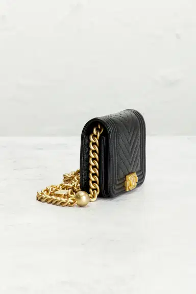 Chanel Chanel Caviar Boy Belt Bag | Thumbnail 4 Chanel Chanel Caviar Boy Belt Bag | Thumbnail 4