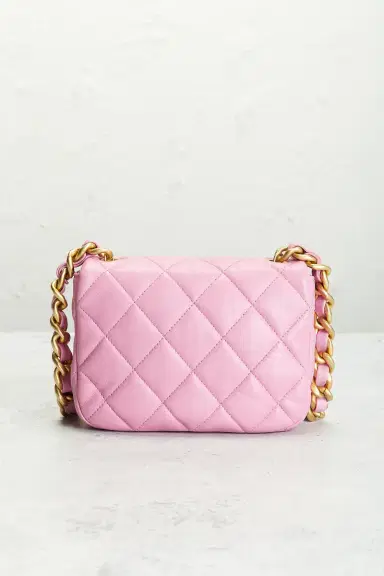 chanel Chanel Lambskin Mini Lacquered Chain Flap Bag | Thumbnail 3 chanel Chanel Lambskin Mini Lacquered Chain Flap Bag | Thumbnail 3