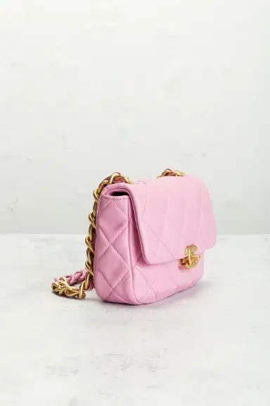 chanel Chanel Lambskin Mini Lacquered Chain Flap Bag | Thumbnail 4 chanel Chanel Lambskin Mini Lacquered Chain Flap Bag | Thumbnail 4