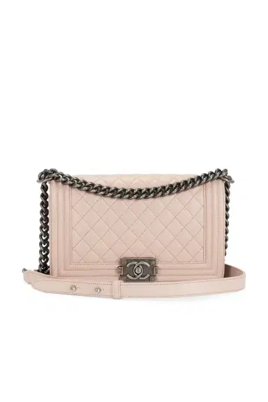 Chanel Chanel Calfskin Medium Boy Bag | Thumbnail 1 Chanel Chanel Calfskin Medium Boy Bag | Thumbnail 1