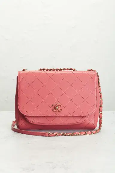Chanel Chanel Calfskin Flap Bag | Thumbnail 2 Chanel Chanel Calfskin Flap Bag | Thumbnail 2