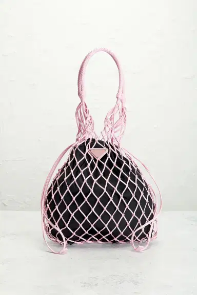 FWRD Renew Prada Tessuto Net Tote Bag | Thumbnail 2 FWRD Renew Prada Tessuto Net Tote Bag | Thumbnail 2