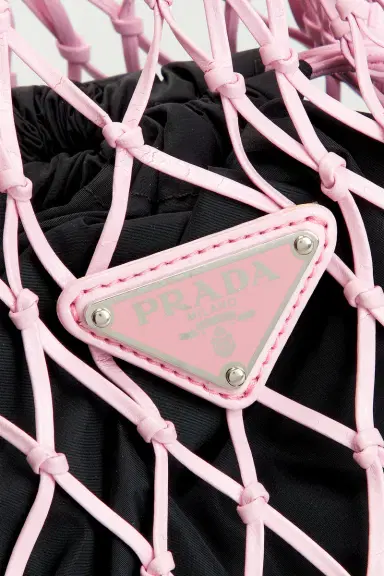 FWRD Renew Prada Tessuto Net Tote Bag | Thumbnail 5 FWRD Renew Prada Tessuto Net Tote Bag | Thumbnail 5