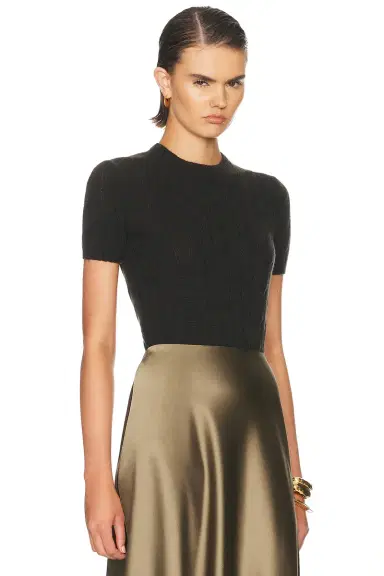 Ralph Lauren Collection Short Sleeve Sweater | Thumbnail 2 Ralph Lauren Collection Short Sleeve Sweater | Thumbnail 2
