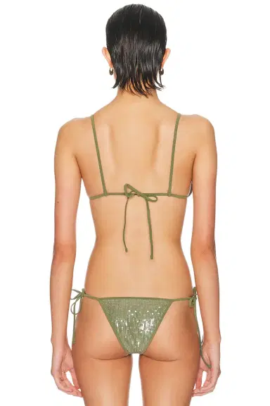 Tropic of C Sequin Equator Bikini Top | Thumbnail 3 Tropic of C Sequin Equator Bikini Top | Thumbnail 3