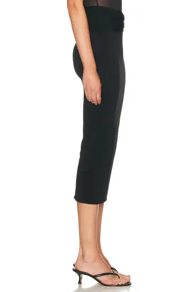 Wardrobe.NYC Translucent Skirt Midi Skirt | Thumbnail 3 Wardrobe.NYC Translucent Skirt Midi Skirt | Thumbnail 3