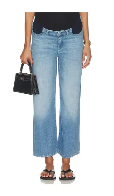 DL1961 Hepburn Wide Leg Maternity Jeans | Thumbnail 2 DL1961 Hepburn Wide Leg Maternity Jeans | Thumbnail 2
