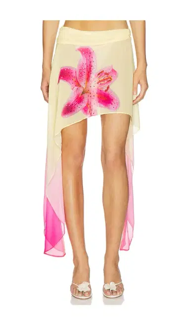 Runaway The Label Juliana Flounce Midi Skirt | Thumbnail 2 Runaway The Label Juliana Flounce Midi Skirt | Thumbnail 2