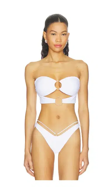 Luli Fama x REVOLVE Double Loop Bandeau Crop Top | Thumbnail 2 Luli Fama x REVOLVE Double Loop Bandeau Crop Top | Thumbnail 2