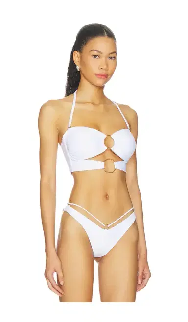 Luli Fama x REVOLVE Double Loop Bandeau Crop Top | Thumbnail 3 Luli Fama x REVOLVE Double Loop Bandeau Crop Top | Thumbnail 3