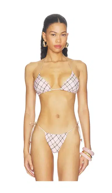 Tiger Mist Reversible Ave Bikini Top With Mesh Scarf | Thumbnail 2 Tiger Mist Reversible Ave Bikini Top With Mesh Scarf | Thumbnail 2