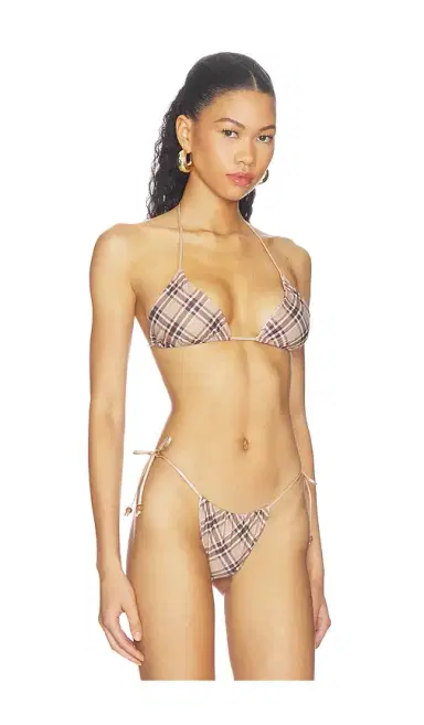 Tiger Mist Reversible Ave Bikini Top With Mesh Scarf | Thumbnail 3 Tiger Mist Reversible Ave Bikini Top With Mesh Scarf | Thumbnail 3
