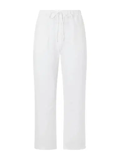 Cherry Los Angeles Straight-Leg Linen Trousers - Men | Thumbnail 1 Cherry Los Angeles Straight-Leg Linen Trousers - Men | Thumbnail 1