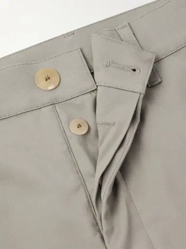 Rick Owens Straight-Leg Cotton-Blend Canvas Shorts - Men | Thumbnail 5 Rick Owens Straight-Leg Cotton-Blend Canvas Shorts - Men | Thumbnail 5