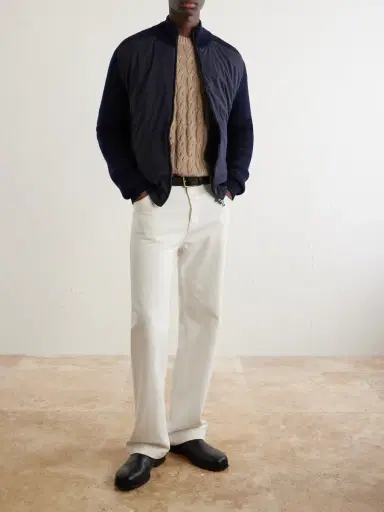 Sease Virgin Wool and Shell Bomber Jacket - Men | Thumbnail 2 Sease Virgin Wool and Shell Bomber Jacket - Men | Thumbnail 2