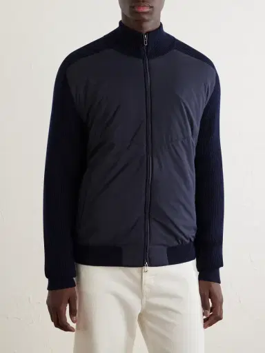Sease Virgin Wool and Shell Bomber Jacket - Men | Thumbnail 3 Sease Virgin Wool and Shell Bomber Jacket - Men | Thumbnail 3