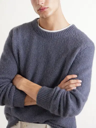 Massimo Alba Bruce Alpaca-Blend Sweatshirt - Men | Thumbnail 5 Massimo Alba Bruce Alpaca-Blend Sweatshirt - Men | Thumbnail 5