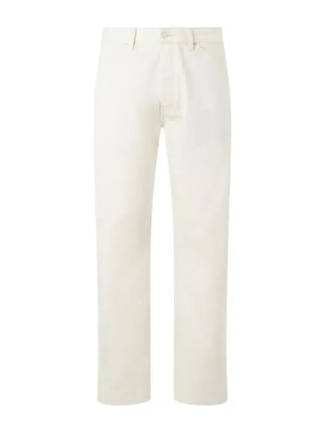 Straight-Leg Leather-Trimmed Jeans - Men Straight-Leg Leather-Trimmed Jeans - Men