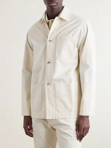 Drake's Denim Overshirt - Men | Thumbnail 3 Drake's Denim Overshirt - Men | Thumbnail 3
