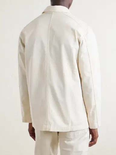 Drake's Denim Overshirt - Men | Thumbnail 4 Drake's Denim Overshirt - Men | Thumbnail 4