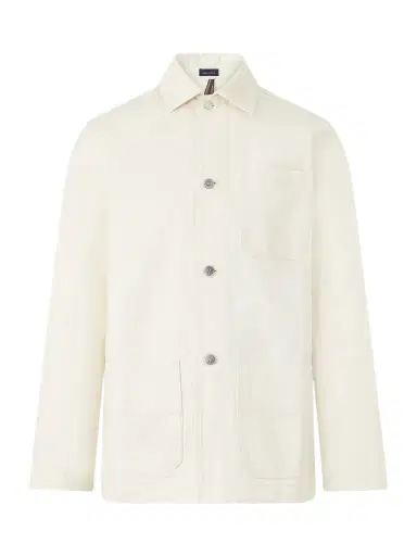 Drake's Denim Overshirt - Men | Thumbnail 1 Drake's Denim Overshirt - Men | Thumbnail 1