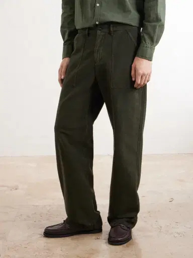 Massimo Alba New Regata Straight-Leg Brushed Cotton Trousers - Men | Thumbnail 3 Massimo Alba New Regata Straight-Leg Brushed Cotton Trousers - Men | Thumbnail 3