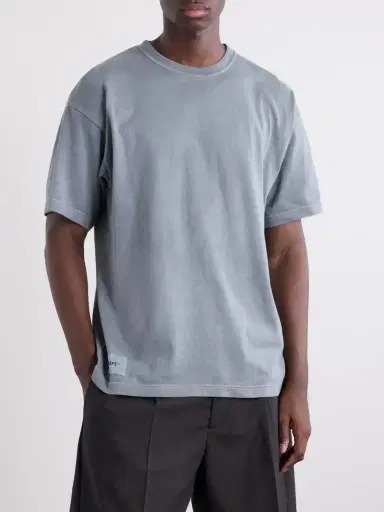 WTAPS Logo-Appliquéd Cotton-Jersey T-Shirt - Men | Thumbnail 3 WTAPS Logo-Appliquéd Cotton-Jersey T-Shirt - Men | Thumbnail 3
