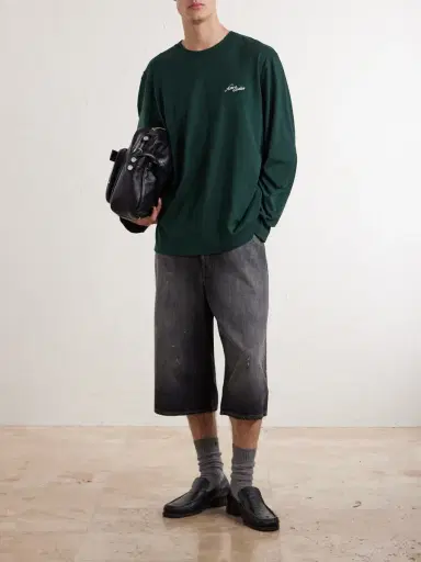 Acne Studios Cotton Denim Shorts - Men | Thumbnail 2 Acne Studios Cotton Denim Shorts - Men | Thumbnail 2