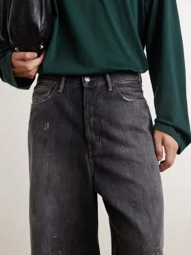 Acne Studios Cotton Denim Shorts - Men | Thumbnail 5 Acne Studios Cotton Denim Shorts - Men | Thumbnail 5