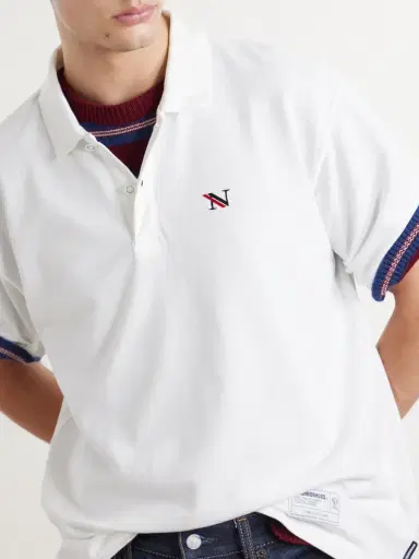 Neighborhood Logo-Appliquéd Embroidered Cotton-Piqué Polo Shirt - Men | Thumbnail 5 Neighborhood Logo-Appliquéd Embroidered Cotton-Piqué Polo Shirt - Men | Thumbnail 5