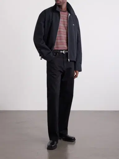 WTAPS Logo-Appliquéd Striped Cotton-Jersey T-Shirt - Men | Thumbnail 2 WTAPS Logo-Appliquéd Striped Cotton-Jersey T-Shirt - Men | Thumbnail 2