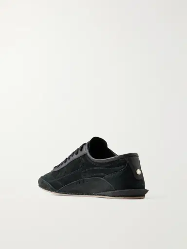 Dolce & Gabbana Leather-Trimmed Suede Sneakers - Men | Thumbnail 4 Dolce & Gabbana Leather-Trimmed Suede Sneakers - Men | Thumbnail 4