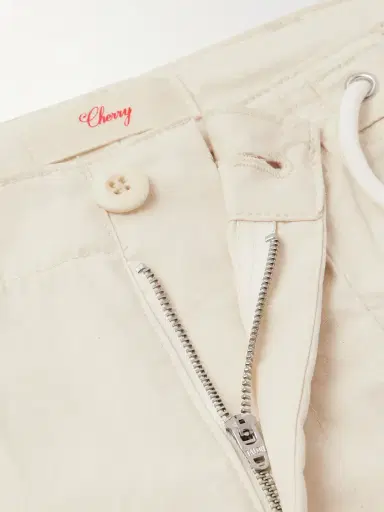 Cherry Los Angeles Wide-Leg Cotton Twill Trousers - Men | Thumbnail 6 Cherry Los Angeles Wide-Leg Cotton Twill Trousers - Men | Thumbnail 6