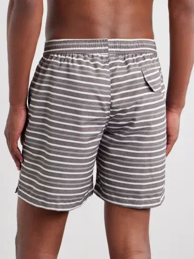 ELEVENTY Straight-Leg Mid-Length Striped Swim Shorts - Men | Thumbnail 3 ELEVENTY Straight-Leg Mid-Length Striped Swim Shorts - Men | Thumbnail 3