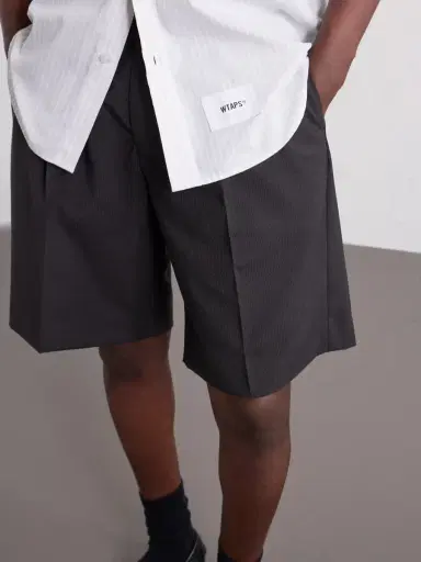 WTAPS Logo-Appliquéd Striped Poplin Shirt - Men | Thumbnail 5 WTAPS Logo-Appliquéd Striped Poplin Shirt - Men | Thumbnail 5