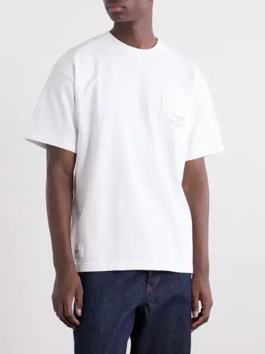 WTAPS Logo-Appliquéd Printed Cotton-Jersey T-Shirt - Men | Thumbnail 3 WTAPS Logo-Appliquéd Printed Cotton-Jersey T-Shirt - Men | Thumbnail 3