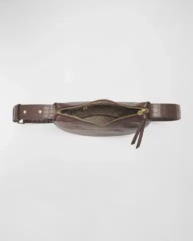 Oryany Rookie Half-Moon Leather Crossbody Bag | Thumbnail 3 Oryany Rookie Half-Moon Leather Crossbody Bag | Thumbnail 3