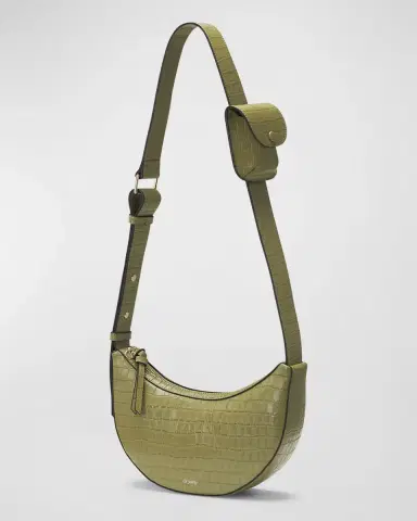 Oryany Rookie Half-Moon Leather Crossbody Bag | Thumbnail 8 Oryany Rookie Half-Moon Leather Crossbody Bag | Thumbnail 8