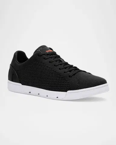 SWIMS Men's Breeze Tennis Knit Low-Top Sneakers | Thumbnail 2 SWIMS Men's Breeze Tennis Knit Low-Top Sneakers | Thumbnail 2