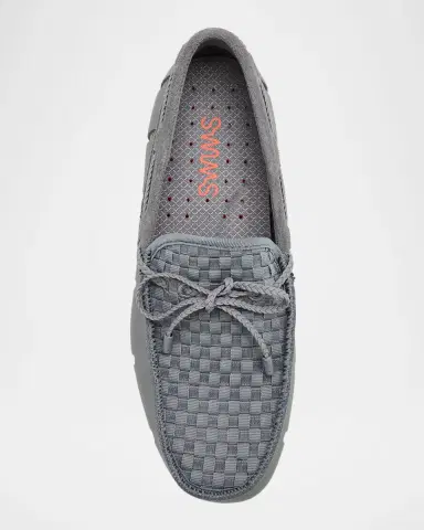 SWIMS Men's Woven Textile and Suede Drivers | Thumbnail 5 SWIMS Men's Woven Textile and Suede Drivers | Thumbnail 5